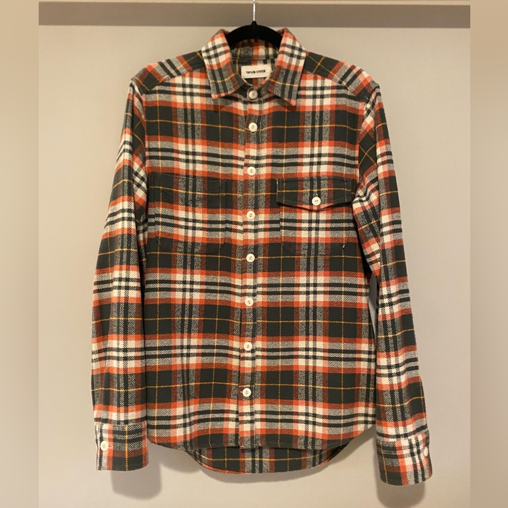 Taylor Stitch Plaid Flannel Shirt